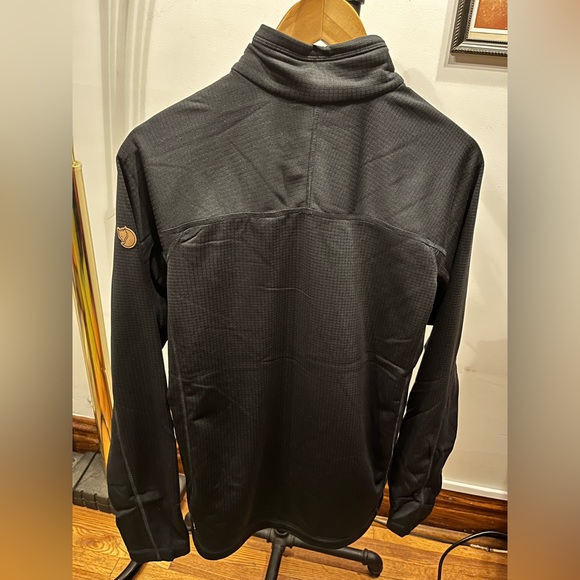 Fjallraven Abisko Lite Fleece Jacket - Men’s Small - Black - Picture 7 of 7